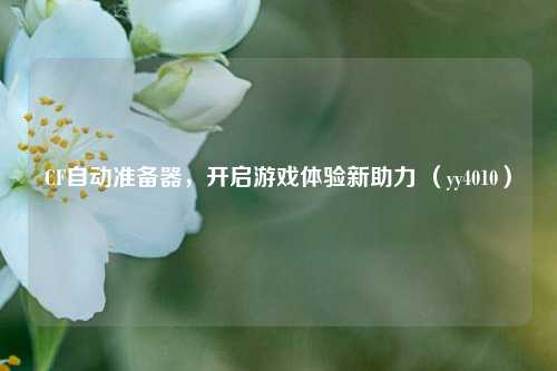 CF自动准备器,开启游戏体验新助力 (yy4010)