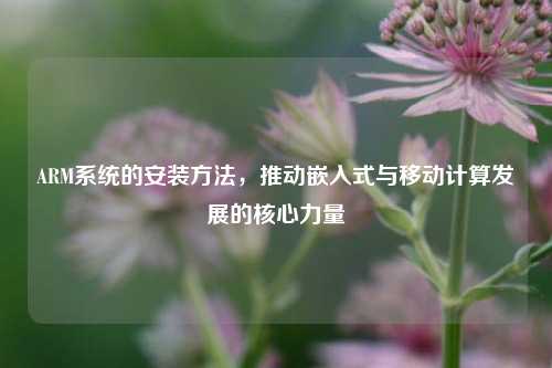 ARM系统的安装 ,推动嵌入式与移动计算发展的核心力量